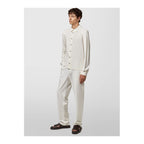 Alpha Studio White Cotton Shirt