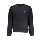 Napapijri Black Cotton Men Sweater