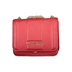 Mario Valentino Red Polyethylene Women Handbag