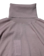 Dolce & Gabbana Brown Cashmere Knitted Men Pullover Sweater