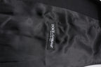 Dolce & Gabbana Black Wool Waistcoat Dress Formal Vest