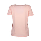 Silvian Heach Pink Cotton Women T-Shirt