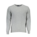 North Sails Gray Wool Men Sweater