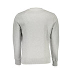North Sails Gray Organic Cotton Men Sweater