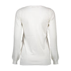 Love Moschino White Other Fibres Women Sweater