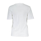 Gant White Cotton Men T-Shirt