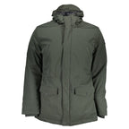 U.S. POLO ASSN. Green Polyester Men Jacket
