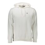Napapijri White Cotton Men Sweater