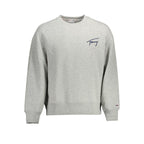 Tommy Hilfiger Gray Cotton Men Sweater