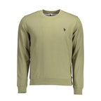 U.S. POLO ASSN. Green Cotton Mens Sweater