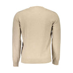 Harmont & Blaine Beige Wool Men Sweater