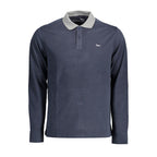 Harmont & Blaine Blue Cotton Men Polo Shirt
