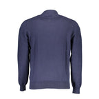 North Sails Blue Cotton Men Sweater