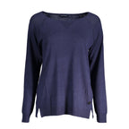 North Sails Blue Viscose Women Sweater