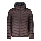 Napapijri Brown Polyamide Men Jacket