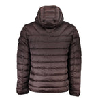 Napapijri Brown Polyamide Men Jacket