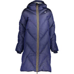 K-WAY Blue Polyamide Jackets & Coat