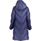 K-WAY Blue Polyamide Jackets & Coat