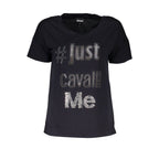 Just Cavalli Black Polyester Women Top