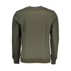 North Sails Green Cotton Men Sweater