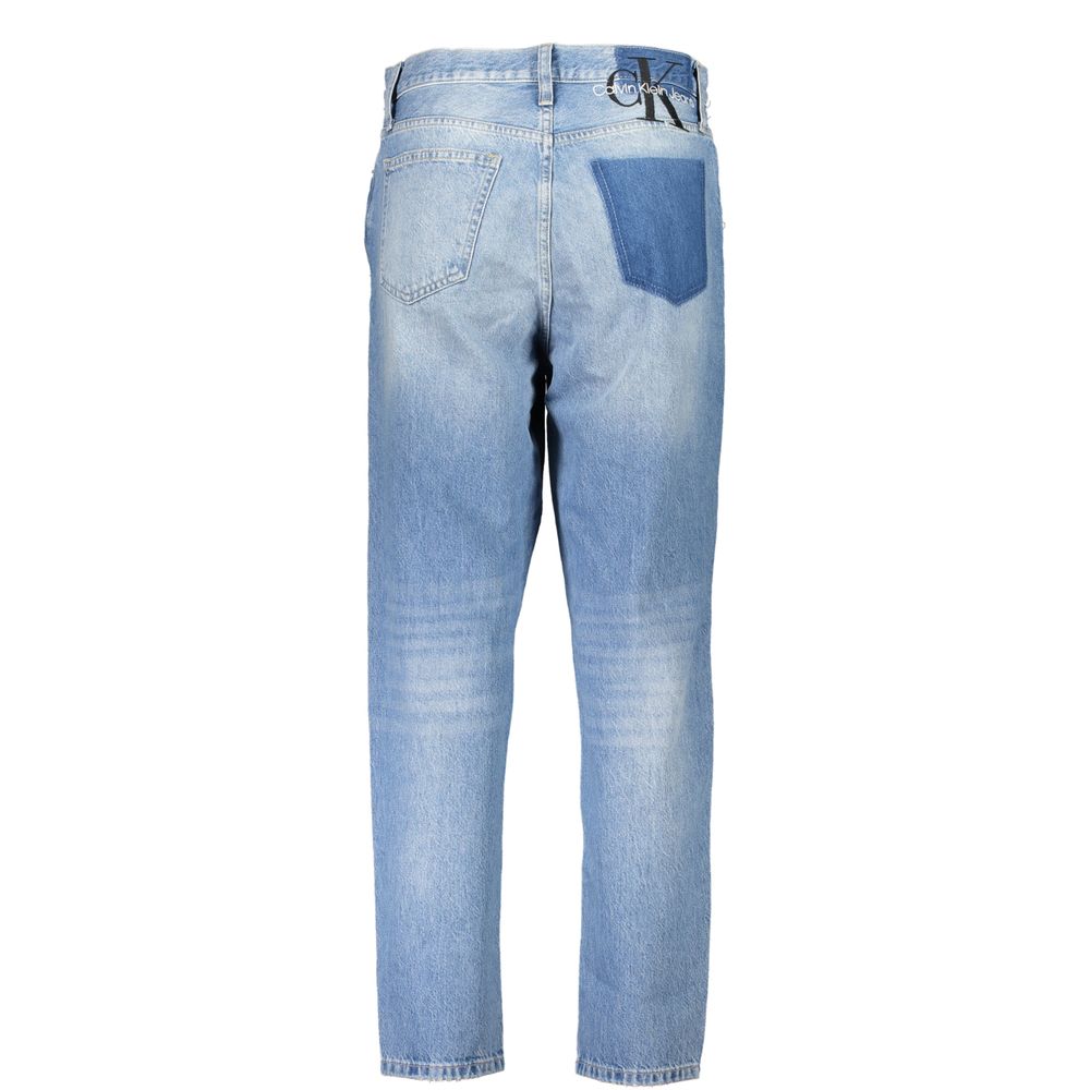 Calvin Klein Blue Cotton Women Jeans