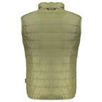Napapijri Green Polyester Men's Sleeveless Jacket
