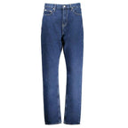 Calvin Klein Blue Cotton Women Jeans