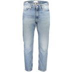 Calvin Klein Blue Cotton Men Jeans