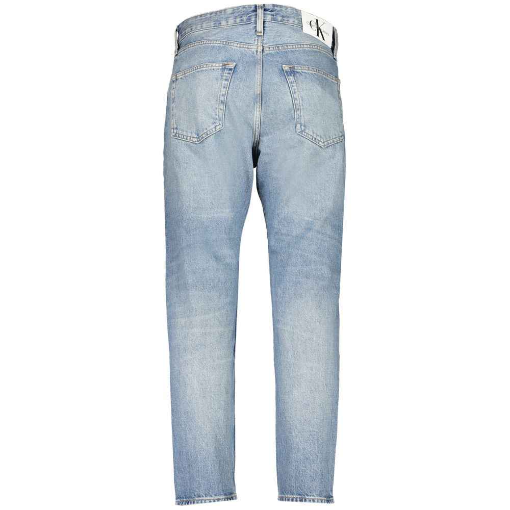 Calvin Klein Blue Cotton Men Jeans