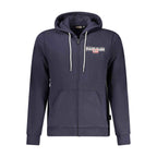 Napapijri Blue Cotton Men's Hoodie