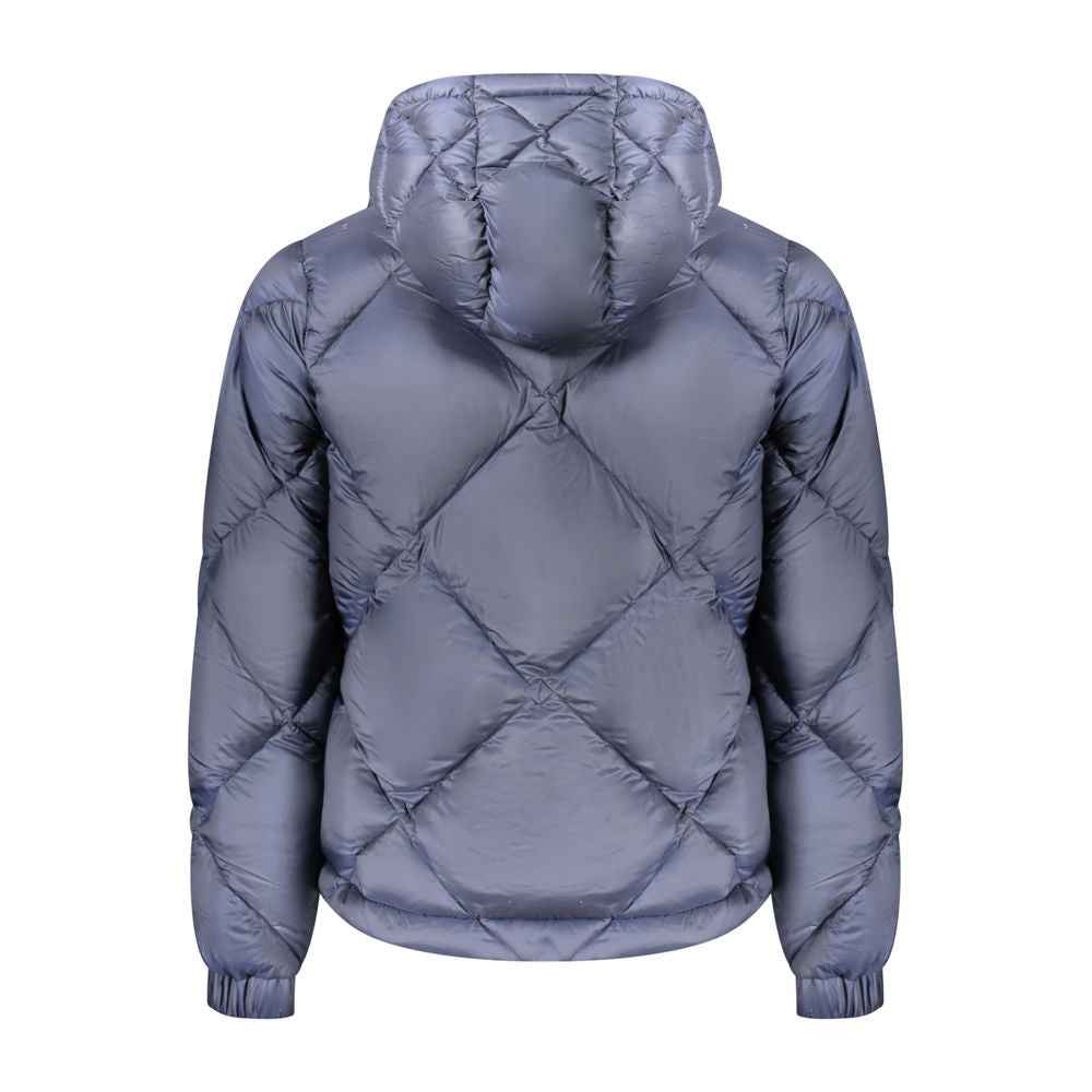 K-WAY Blue Polyester Men Jacket