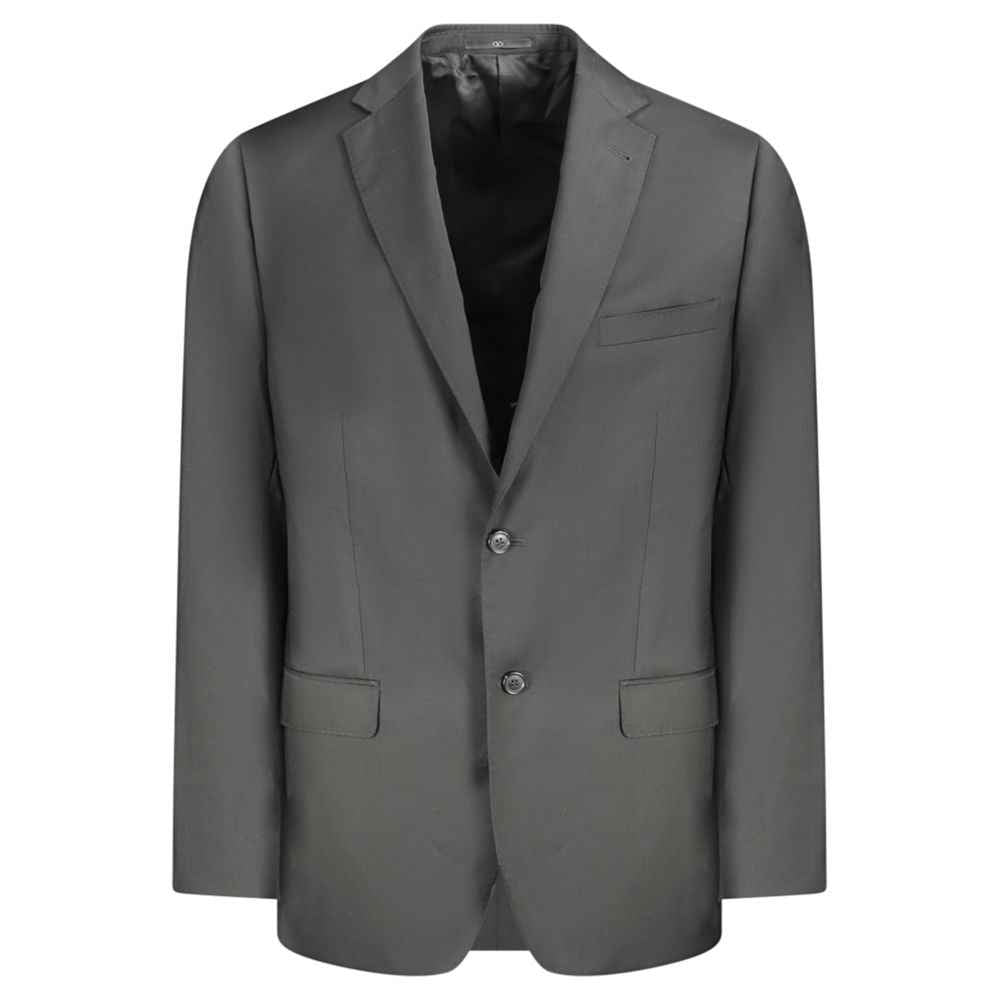 Valentino Black Wool Men Jacket