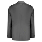 Valentino Black Wool Men Jacket
