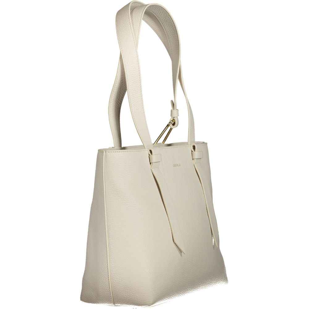 Coccinelle White Leather Handbag