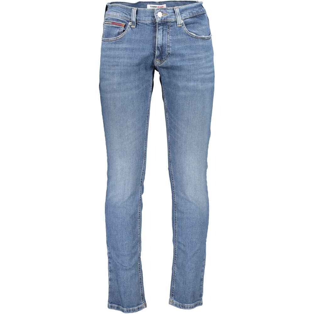 Tommy Hilfiger Blue Cotton Men's Slim Jeans