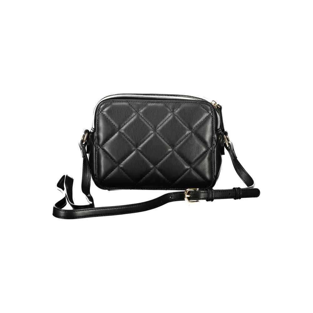 Mario Valentino Black Polyethylene Women Handbag