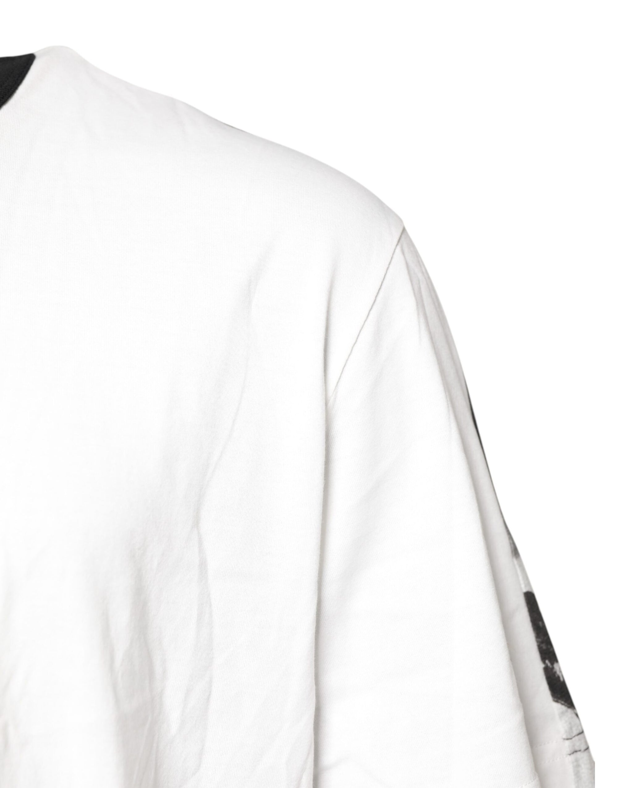 Dolce & Gabbana Multicolor Camouflage Crew Neck T-shirt