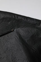 Dolce & Gabbana Black Cotton Short Sleeves V-neck T-shirt