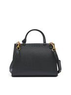 Gucci Black Leather GG Marmont Handbag