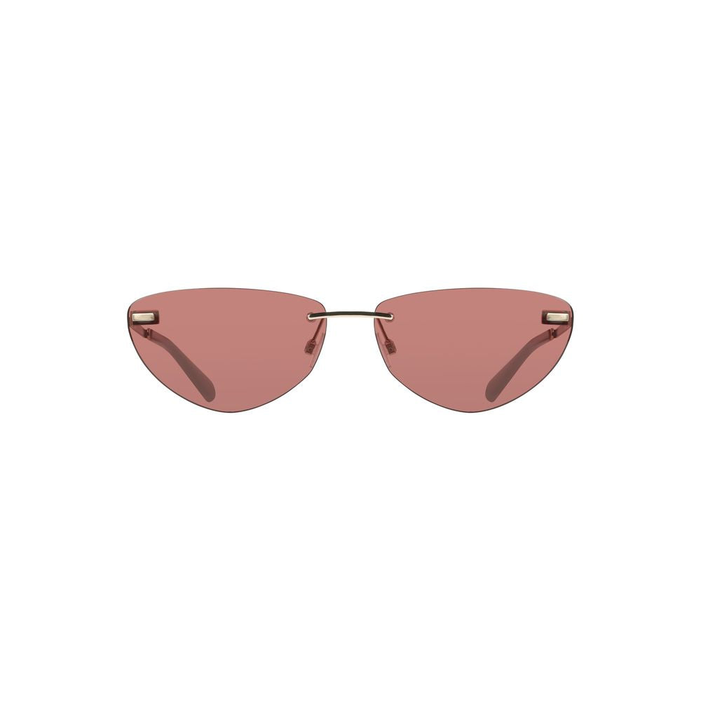 Calvin Klein Pink Metal Women Sunglass