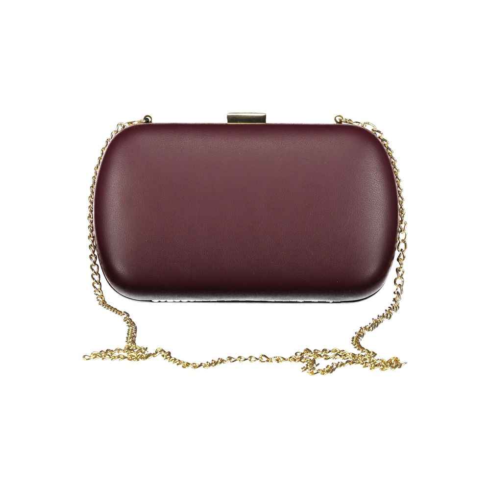 Mario Valentino Rosso Polyurethane Women Handbag