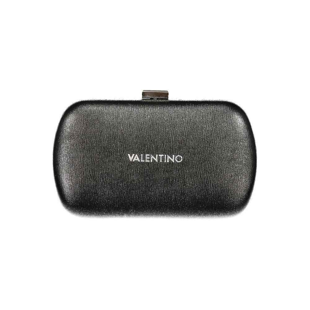Mario Valentino Black Polyurethane Women Handbag