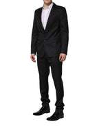 Dolce & Gabbana Dark Gray MARTINI 2 Pc Single Breasted Suit