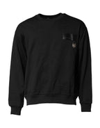 Dolce & Gabbana Black DG Logo Crew Neck Sweatshirt Sweater