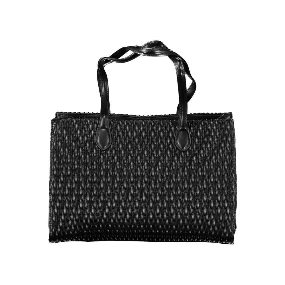 Mario Valentino Black Polyethylene Women Handbag