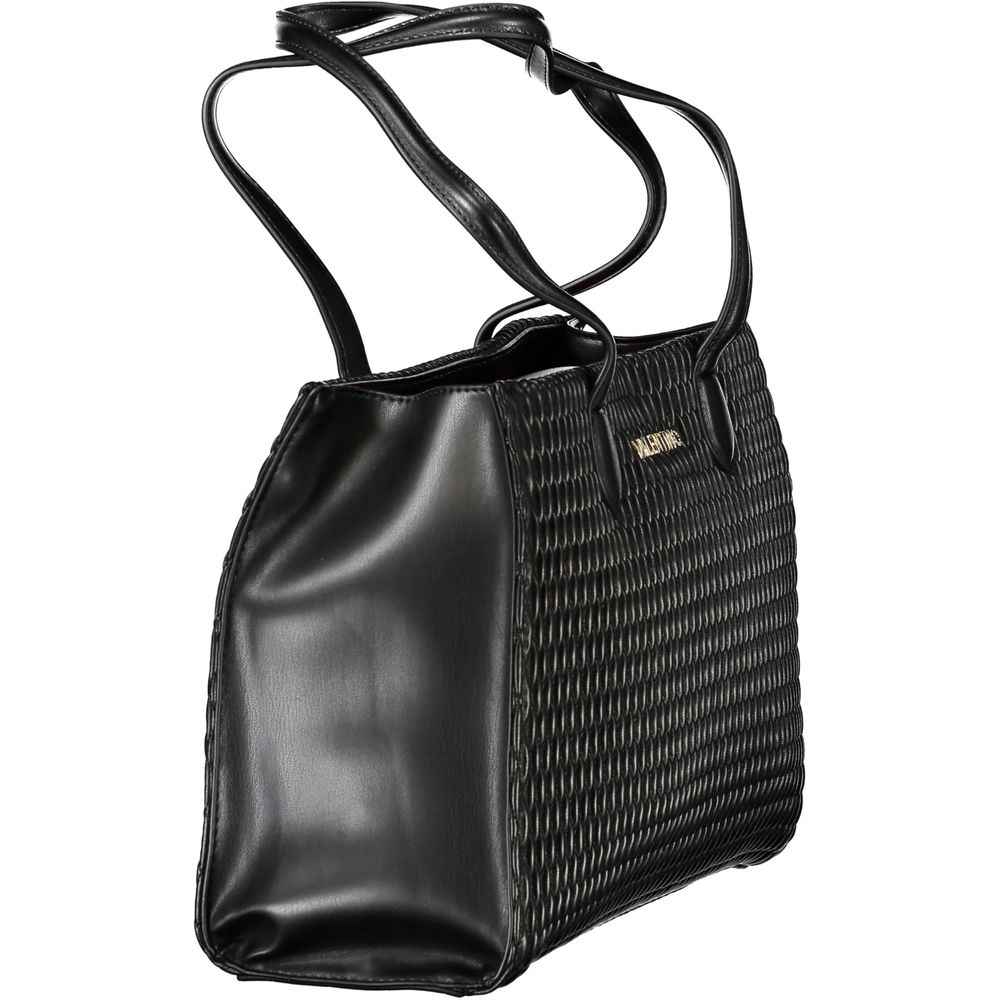 Mario Valentino Black Polyethylene Women Handbag