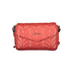 Mario Valentino Rosso Poliuretano Women Shoulder Bag