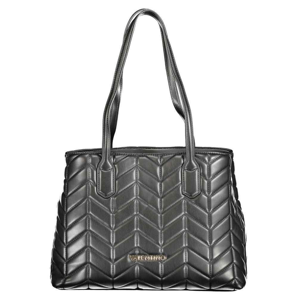 Mario Valentino Black Polyethylene Women Handbag