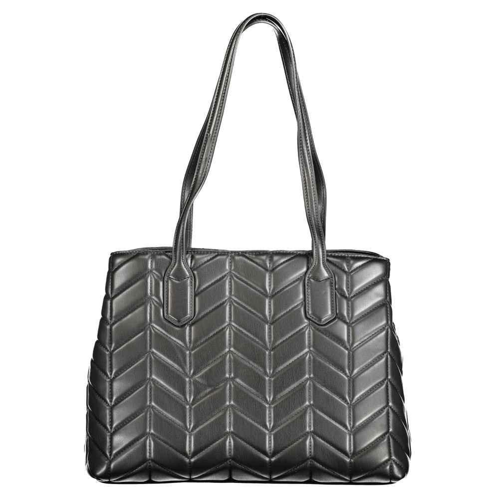 Mario Valentino Black Polyethylene Women Handbag
