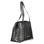 Mario Valentino Black Polyethylene Women Handbag